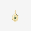Four-leaf Clover Cameo Charm