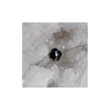 Collier, Onyx, Or Blanc