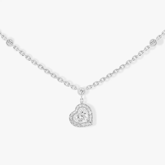 Joy 0.15ct White Gold Diamond Necklace