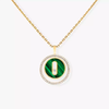 Collier malachite Lucky Move PM Collier Diamant Or Jaune