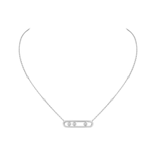  Move White Gold Diamond Necklace