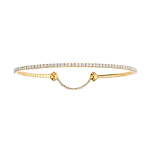  Skinny 1.6ct Yellow Gold Diamond Bracelet