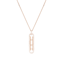  Pink Gold Diamond Necklace Move 10th SM Necklace