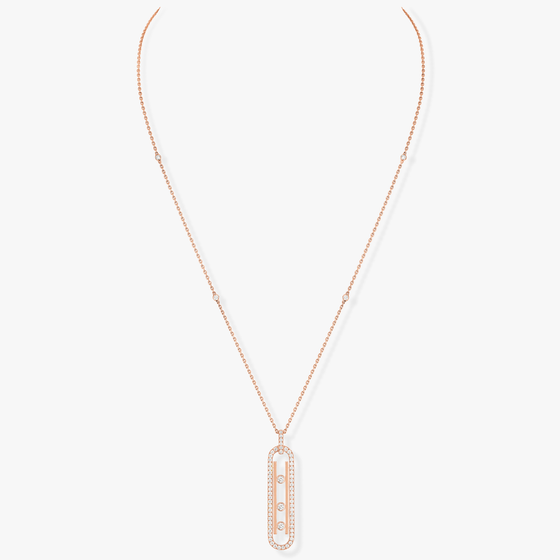 Collier Move 10th PM Collier Diamant Or Rose