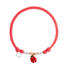 Bracelet Cordon Mini Coccinelle
