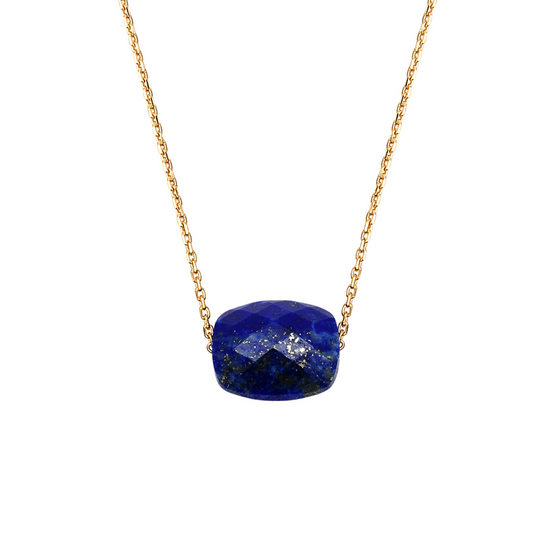 Necklace, Lapis Lazuli, Yellow Gold