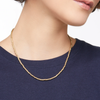 Yellow Gold Mini Granelli Necklace