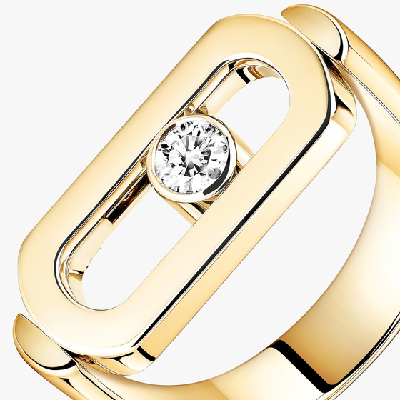 Imperial Move Yellow Gold Diamond Ring
