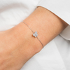 Bracelet, Diamonds, White Gold
