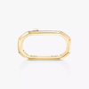 Moderniste two-finger ring