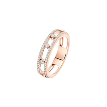  Alliance Move Romane Bague Diamant Or Rose