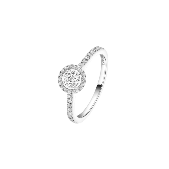 Joy Brilliant Cut Diamond 0.25ct White Gold Diamond Ring