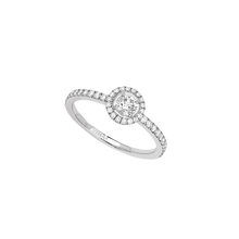  White Gold Diamond Ring Joy Brilliant Cut Diamond 0.25ct
