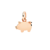Rose Gold Piglet Charm