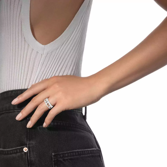 Move Romane Pavé White Gold Diamond Ring