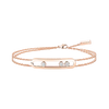 Bracelet Move Classique, grand modèle Bracelet diamant Move en or rose 18 carats