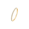 Gatsby XS Wedding Ring Yellow Gold Diamond Ring