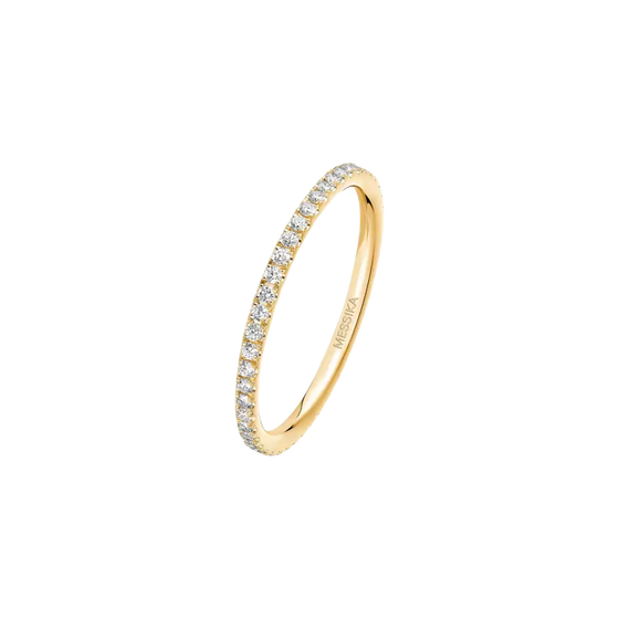 Gatsby XS Wedding Ring Yellow Gold Diamond Ring