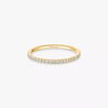 Gatsby wedding band, small model