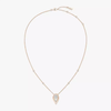 Fiery necklace 0.40ct