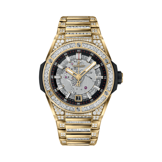 Big Bang Integrated Time Only Yellow Gold Jewellery