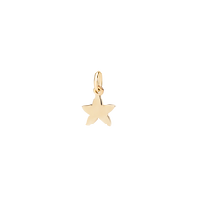  Yellow Gold Star Charm