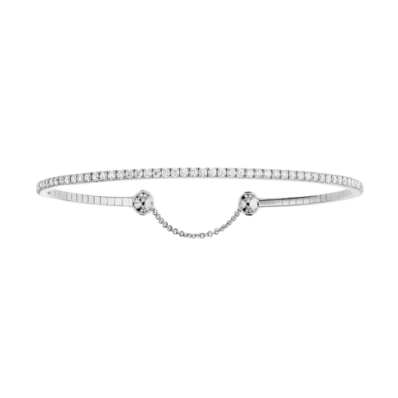 Bracelet Skinny 1,6ct Bracelet Diamant Or Blanc