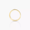 Move Joaillerie wedding band, small model Move Joaillerie diamond wedding ring in yellow gold