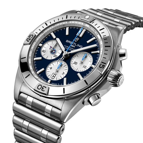 Chronomat B01 42 NFL Tennessee Titans Edition
