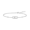 Move Uno Pavé White Gold Diamond Bracelet