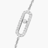 Move Uno Pavé White Gold Diamond Bracelet