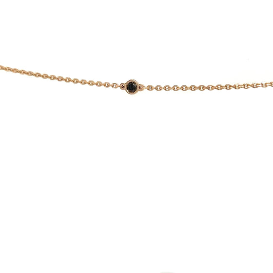 Charm Intégré Diamant Noir Le Lien