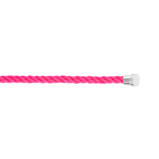 PINK CABLE FOR WHITE GOLD MEDIUM BUCKLE