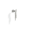 Boucle d'Oreille Anyway Gouttes Diamants & Argent