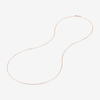 Collier Essentials Maille Marine Or Rose