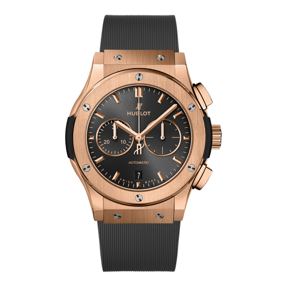 Classic Fusion Racing Grey Chronograph King Gold