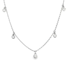  LE LIEN necklace white gold - 5 diamonds