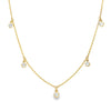 Le Lien Yellow Gold & White Diamonds Necklace