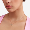 Rose Gold & Enamel Chameleon Charm