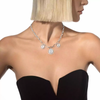 Choker Lucky Move Charms Collier Diamant Or Blanc