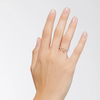 Silver & Rose Gold Bollicine Ring