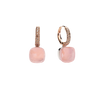Boucles D’oreilles Nudo Quarzo Rosa Classic