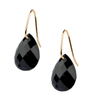 Earrings, Onyx, Yellow Gold