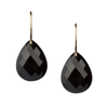 Earrings, Onyx, Yellow Gold