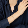 Rose Gold & Ceramic Mini Granelli Bracelet