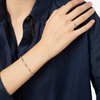 Rose Gold & Ceramic Mini Granelli Bracelet