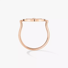 Lucky Move pavé ring, small model