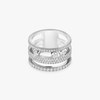 Move Romane pavé ring, large model