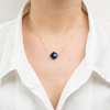 Necklace, Lapis Lazuli, Yellow Gold