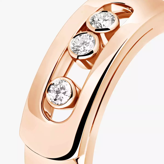 Move Noa Pink Gold Diamond Ring